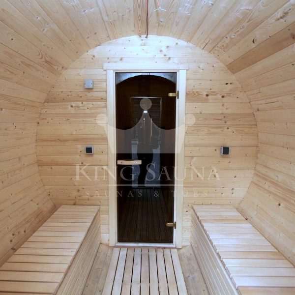 Build yourself! "ROUND" Barrel Shape Sauna