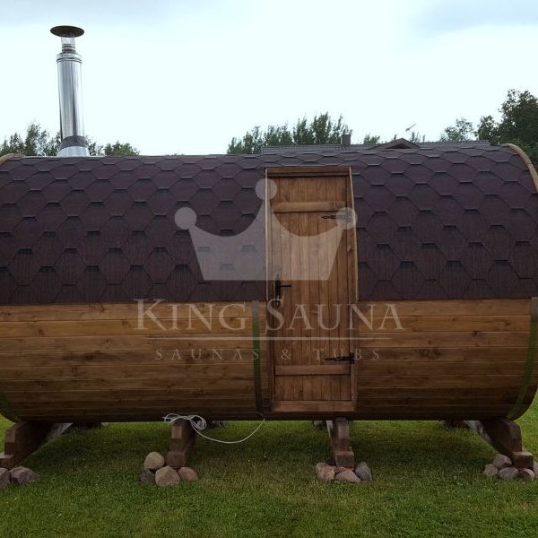 Build yourself! "ROUND" Barrel Shape Sauna