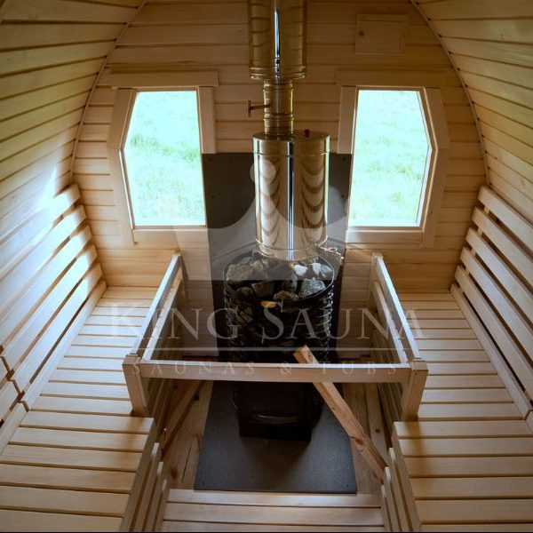 Build yourself! "IGLOO" Shape Outdoor Sauna "Barrel"