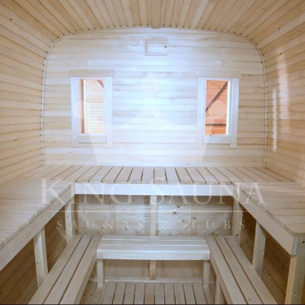 Build yourself! Square shape sauna!