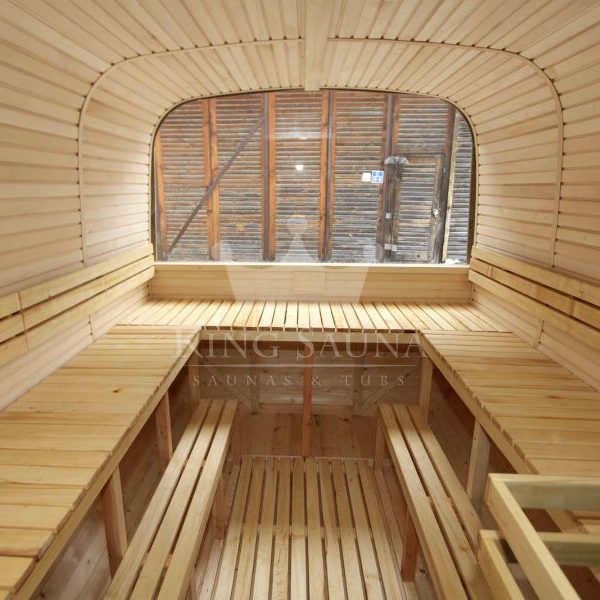 Build yourself! Square shape sauna!